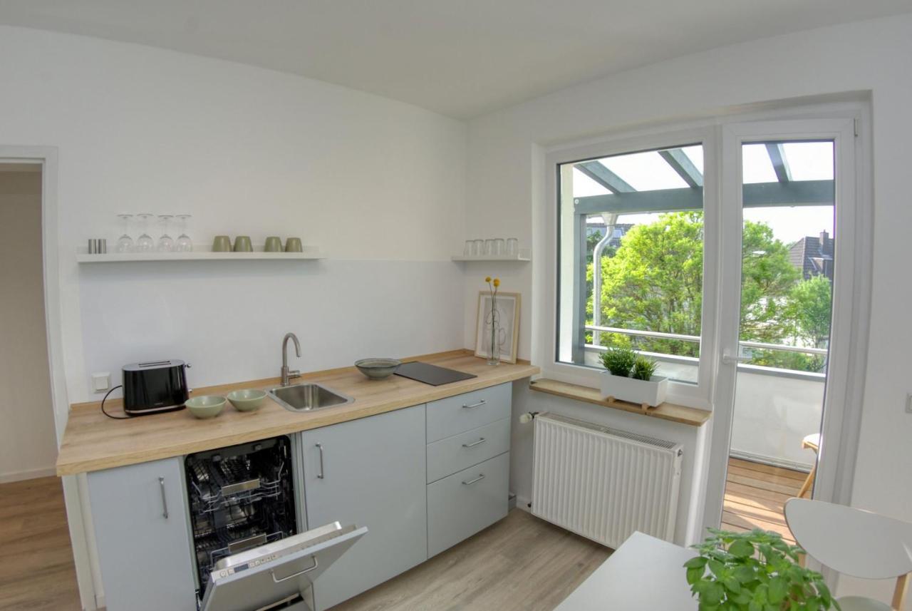 Appartement Mit Balkon Westfalenhalle Und Universitaet Fusslaeufig Dortmund Dış mekan fotoğraf